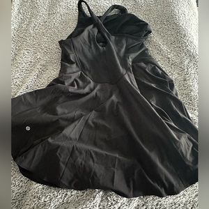 NWOT Lululemon Court Crush dress black size 16